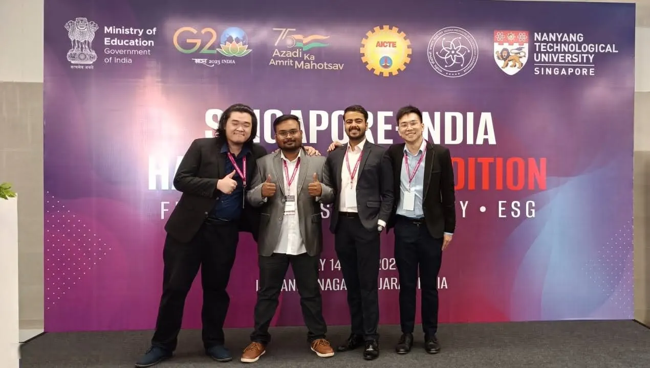 Finalist - Singapore India Hackathon