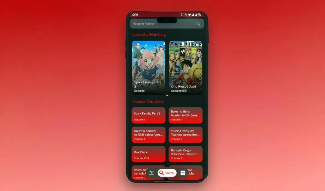 NGAnime - Android Application