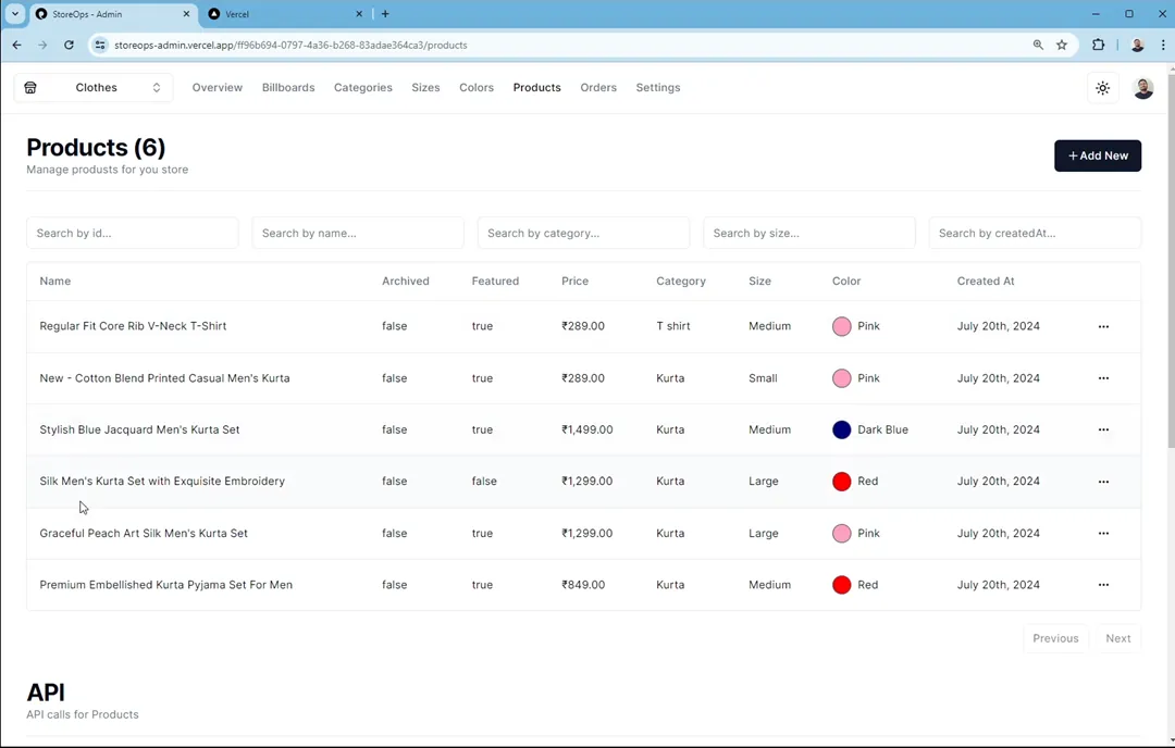 Admin Portal