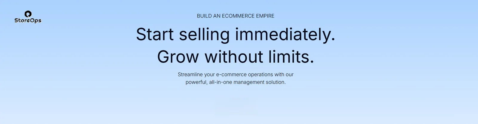 StoreOps - Complete E-Commerce Platform