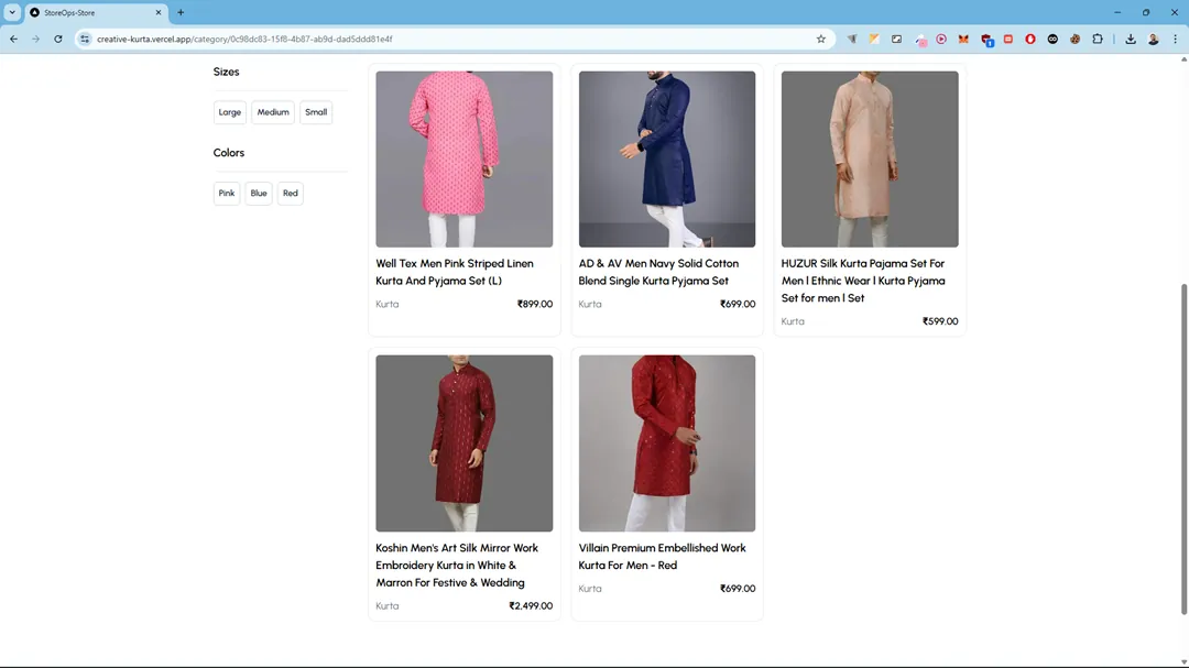 Store Frontend