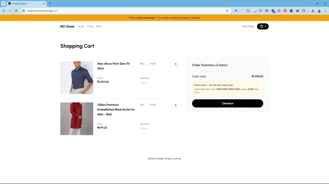 Store Frontend