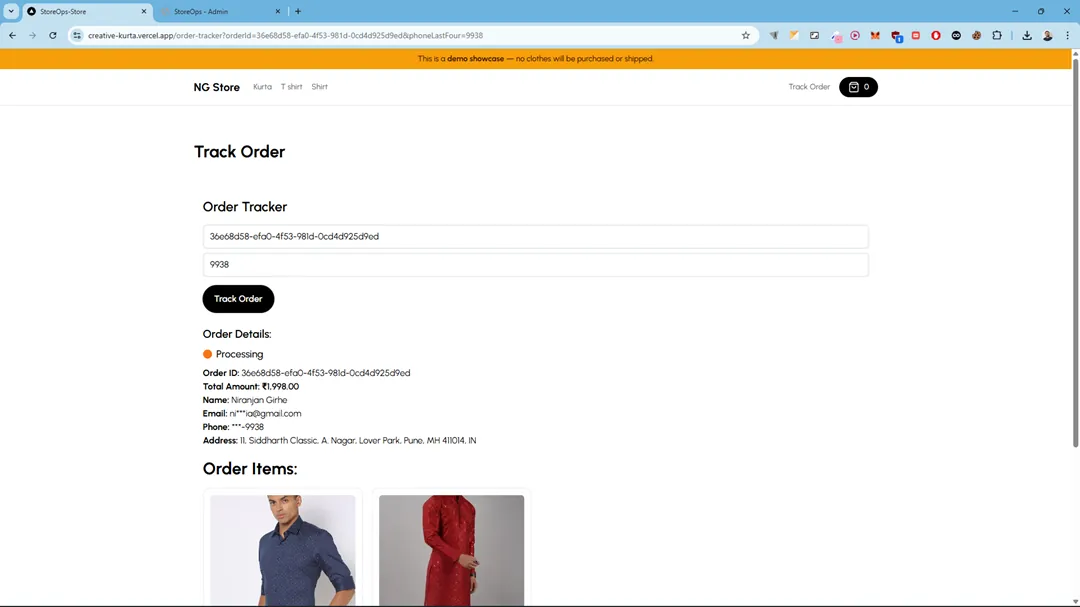 Store Frontend